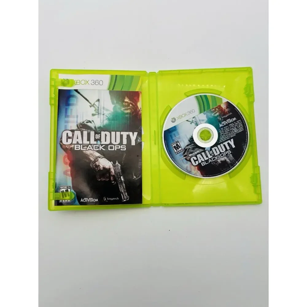 Call of Duty Black Ops Xbox 360 Complete CIB Tested Works VG Condition